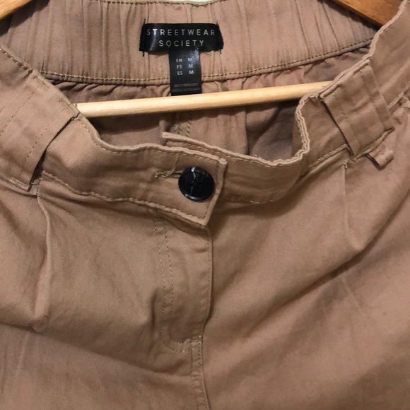 Tan Cargo Pants - Picture 3 of 3